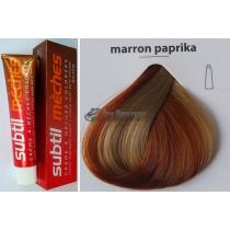 Крем-фарба для фарбування Каштанова паприка для блондинок Marron Paprika Meches Ducastel Subtil, 60 мл