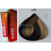 Крем-фарба для фарбування Кава для блондинок Cafe Meches Ducastel Subtil, 60 мл