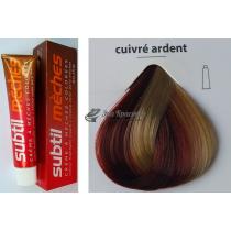Крем-фарба для фарбування Яскраво мідний для блондинок Cuivre Ardent Meches Ducastel Subtil, 60 мл