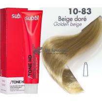 Тонуюча крем-фарба для волосся 10.83 Beige Dore бежево-золотистий Tone HD Ducastel Subtil, 60 мл