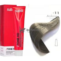 Тонуюча крем-фарба для волосся 11 Ardoise чорно-сірий металік Tone HD Ducastel Subtil, 60 мл