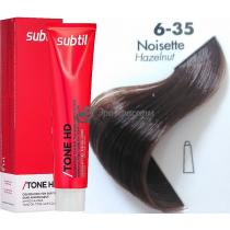 Тонуюча крем-фарба для волосся 6.35 Noisette лісовий горіх Tone HD Ducastel Subtil, 60 мл