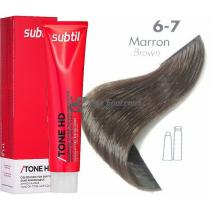 Тонуюча крем-фарба для волосся 6.7 Marron каштановий Tone HD Ducastel Subtil, 60 мл