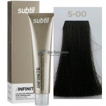 Стійка крем-фарба для волосся без аміаку 5.00 Інтенсивний світлий шатен Infinite Ducastel Subtil, 60 мл