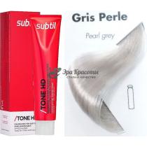 Тонуюча крем-фарба для волосся Gris Perle сіра перлина Tone HD Ducastel Subtil, 60 мл