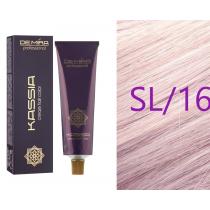 Крем-фарба для волосся SL/16 попелясто-фіолетовий Demira Super Lightening Kassia, 90 мл