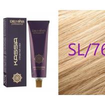 Крем-фарба для волосся SL/76 Коричнево фіолетовий Demira Super Lightening Kassia, 90 мл
