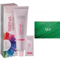 Крем-фарба для волосся М/2 Зелений jNOWA Siena Mix Ton, 60 мл