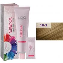 Крем-фарба для волосся 10/3 Пшеничний jNOWA Siena Chromatic Save, 90 мл