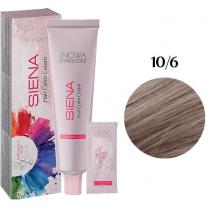 Крем-фарба для волосся 10/6 Перлинно-фіолетовий jNOWA Siena Chromatic Save, 90 мл