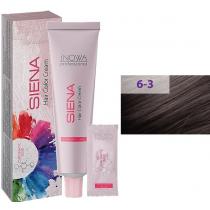 Крем-фарба для волосся 6/3 Осіннє листя jNOWA Siena Chromatic Save, 90 мл
