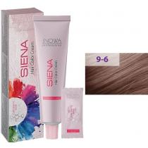 Крем-фарба для волосся 9/6 Фіолетовий блонд jNOWA Siena Chromatic Save, 90 мл
