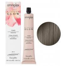 Тонер для волосся 6.12 Темний блондин попелясто-перламутровий Omniplex Blossom Glow Toner Farmavita, 100 мл