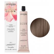Тонер для волосся 7.8 Дуже світлий коричневий кашемір Omniplex Blossom Glow Toner Farmavita, 100 мл