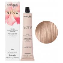 Тонер для волосся 9.22 Дуже світлий блондин рожевий ірис Omniplex Blossom Glow Toner Farmavita, 100 мл