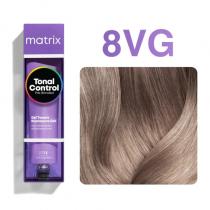 Тонер для волосся  8VG Світло-фіолетовий золотисто-русий Matrix Tonal Control Pre Bonded Gel Toner, 90 мл