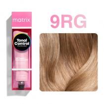 Тонер для волосся  9RG Рожево-золотистий блондин Matrix Tonal Control Pre Bonded Gel Toner, 90 мл