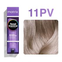 Тонер для волосся  11PV Ультра світлий блондин перламутровий фіолетовий Matrix Tonal Control Pre Bonded Gel Toner, 90 мл
