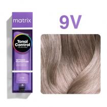 Тонер для волосся  9V Світло-фіолетовий блондин Matrix Tonal Control Pre Bonded Gel Toner, 90 мл