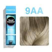 Тонер для волосся  9AA Світлий пепелястий блондин Matrix Tonal Control Pre Bonded Gel Toner, 90 мл