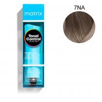 Тонер для волосся  7NA Блондин нейтральний попелястий Matrix Tonal Control Pre Bonded Gel Toner, 90 мл