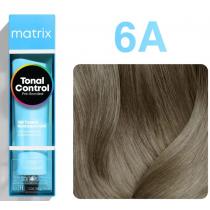 Тонер для волосся  6A Темний пепелястий блондин Matrix Tonal Control Pre Bonded Gel Toner, 90 мл