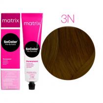 Стійка фарба для волосся 3N Натуральний темний шатен Matrix Socolor Pre-Bonded, 90 мл
