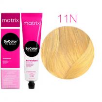 Стійка фарба для волосся 11N Натуральний ультра світлий блондин Matrix Socolor Pre-Bonded, 90 мл