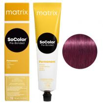 Стійка фарба для волосся 6 VR Перламутрово-червоний темний блондин Matrix Socolor Pre-Bonded Reflect, 90 мл
