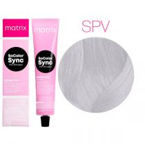 Фарба для волосся без аміаку SPV пастельний перламутровий Matrix Socolor Sync Pre-Bonded Toner Pastel, 90 мл