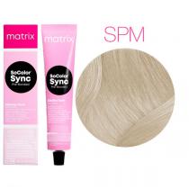 Фарба для волосся без аміаку SPM пастельний мокка Matrix Socolor Sync Pre-Bonded Toner Pastel, 90 мл