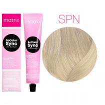Фарба для волосся без аміаку SPN пастельний нейтральний Matrix Socolor Sync Pre-Bonded Toner Pastel, 90 мл