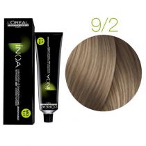 Фарба для волосся без аміаку 9.2 дуже світлий блондин перламутровий Inoa Mix L'oreal, 60 мл