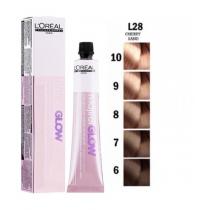 Фарба для волосся L. 28 пісочно-рожевий Majirel Glow L'oreal Light Base, 50 мл