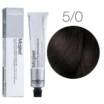 Фарба для волосся 5.0 Світлий шатен натуральний L'oreal Professionnel Majirel, 50 мл