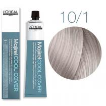 Стійка фарба для сивого волосся 10.1 дуже дуже світлий блондин попелястий Majirel Cool Cover L'oreal, 50 мл