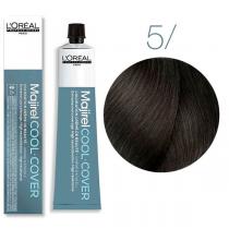 Стійка фарба для сивого волосся 5 світлий шатен Majirel Cool Cover L'oreal, 50 мл