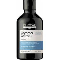 Шампунь нейтралізтор помаранчевого тону темно-русого волосся L'Oreal Serie Expert Chroma Creme Blue Dyes 300мл