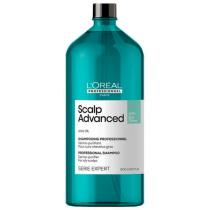 Шампунь для жирного волосся L'Oreal Serie Expert Scalp Advanced Anti-Oiliness Dermo-Purifier, 1500 мл