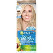 Стійка крем-фарба для волосся 111 Платиновий блондин Color Naturals Garnier, 110 мл