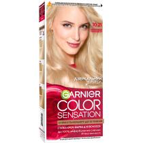 Фарба для волосся 10.21 перламутровий шовк Color Sensation Garnier, 110 мл