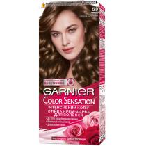 Фарба для волосся 5.0 Сяючий світло-каштановий Color Sensation Garnier, 110 мл