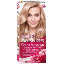 Фарба для волосся 9.02 перламутровий блонд Color Sensation Garnier, 110 мл