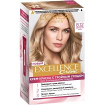 Стійка фарба для волосся 8.12 містичний блонд Excellence Creme L'oreal, 192 мл