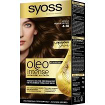 Фарба безаміачна стійка для волосся 4.18 Шоколадний Каштановий Syoss Oleo Intense, 115 мл