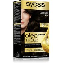 Фарба безаміачна стійка для волосся 2.10 Чорно-каштановий Syoss Oleo Intense, 115 мл