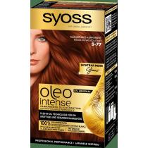 Фарба безаміачна стійка для волосся 5.77 Глянцева бронза Syoss Oleo Intense, 115 мл