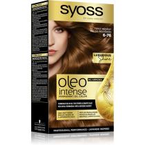 Фарба безаміачна стійка для волосся 6.76 Мерехтливий Мідний Syoss Oleo Intense, 115 мл