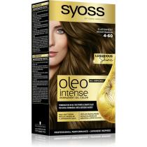 Фарба безаміачна стійка для волосся 4.60 Золотистий Каштановий Syoss Oleo Intense, 115 мл