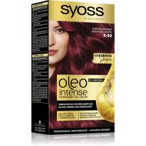 Фарба безаміачна стійка для волосся 5.92 Насичений червоний Syoss Oleo Intense, 115 мл